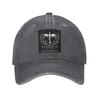Fourth Wing Basgiath War College  Denim Fabric Cap Casual Baseball Caps Adjustable Hat Summer Unisex Baseball Hats