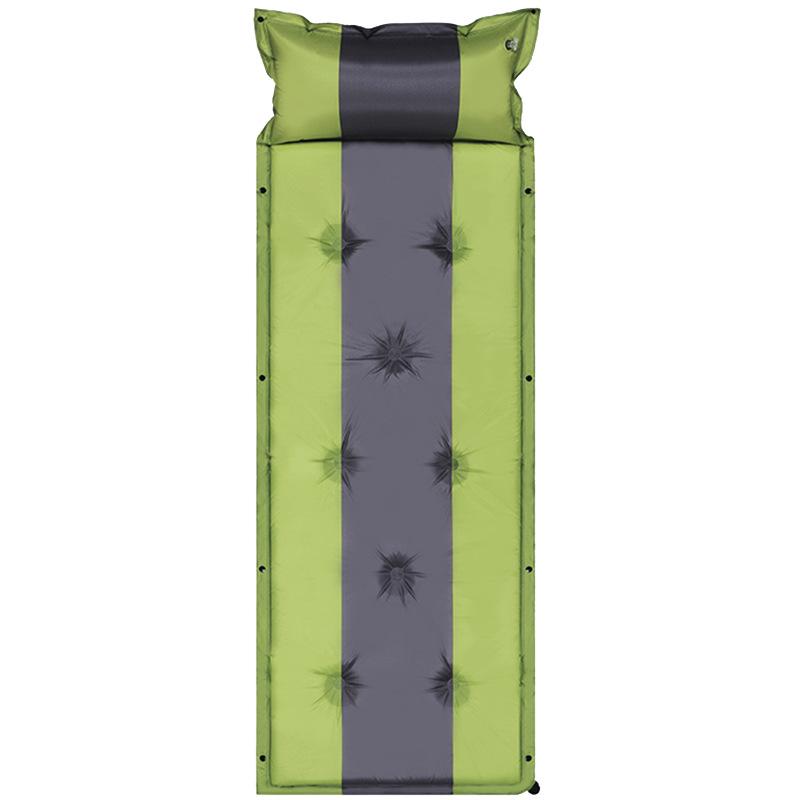 Automatic Inflatable Outdoor Sleeping Pad - Thick, Wide, Moisture-Proof Mat for 3-4 People Camping