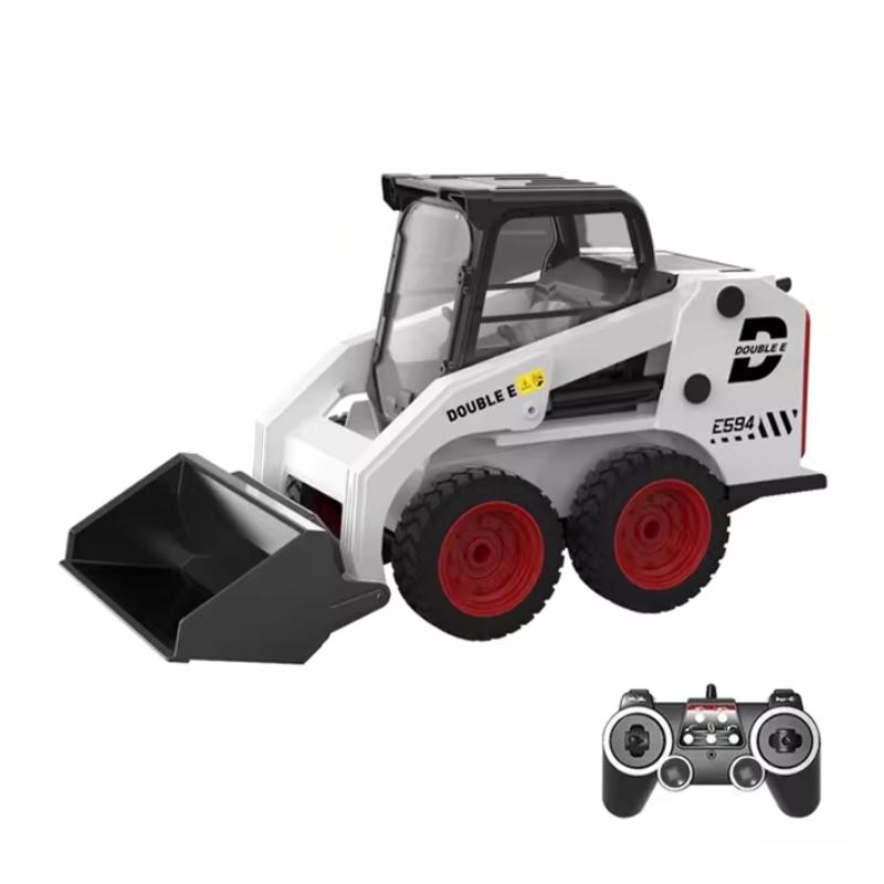 

Радиоуправляемый экскаватор E594 1:14 Радиоуправляемый грузовик 2,4 ГГц Погрузчик с бортовым поворотом Копающий ковш Вращение на 360 градусов Высокая/низкая скорость Инженерная игрушка