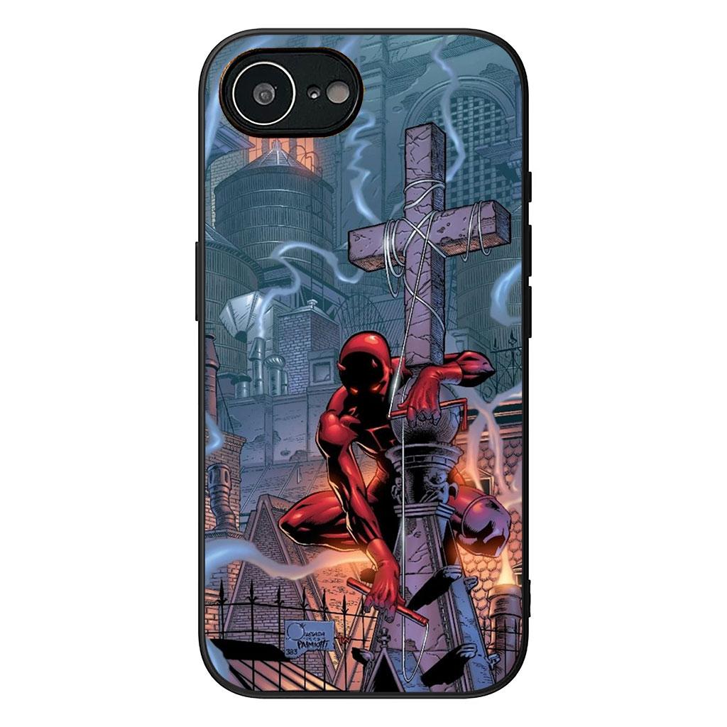 Daredevil Poster Marvel Casing Phone Cover for Apple iPhone 17 16 Plus 13 12 Pro Max Mini X XR ProMax 16E 15+ 16Plus Air Case
