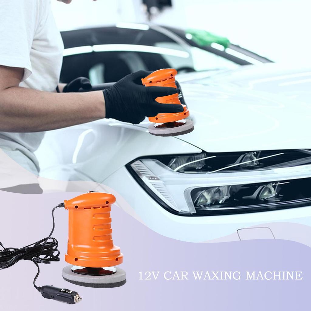 Auto Poliermaschine 12V Automotive Polierer Karosserie Polierer Autopflege Zubehör Für Motorrad Möbel Holzrestaurierung