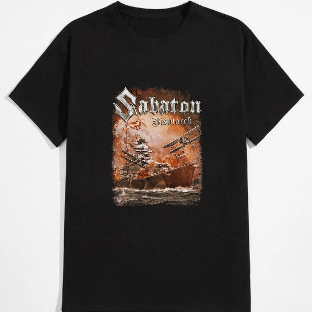 Sabaton Bismarck TShirt in Black  Band Merchandise S