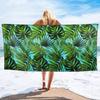 1PC Green Leaves Pattern Beach Towel for Family Stuffs Friend Gift Quick-Dry Sand Free For Bath Yoga Beach Camping Swimming GYM