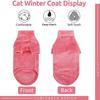 Rollkragen Katze Pullover Mantel Winter Warm Nacktkatze Kleidung Weicher Flausch Pullover Shirt für Maine-Coon Katze Chihuahua Haustierkleidung