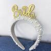 Bride To Be Headband Girls Night Bachelorette Hen Party Bridal Shower Boho Beach Wedding Engagement Decoration Honeymoon Gift