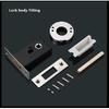 Invisible Door Lock Bedroom Single Side Secret Lock Chamber Door With Key Hidden Door Handle Background Wall Hidden Door Lock