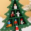 Creative Wooden Christmas Tree Ornament Mini Christmas Trees  Window Shop Mall