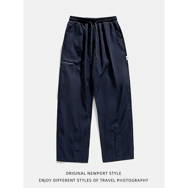 Boy Mountain Pants Quick-Drying Navy Blue Outdoor Casual