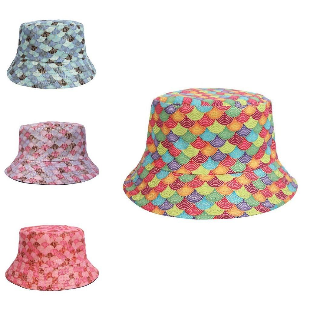 Fashionable Creative Gold-stamped Seashell Fisherman Hat Sunshade Sun Hat Outdoor Sun Hat