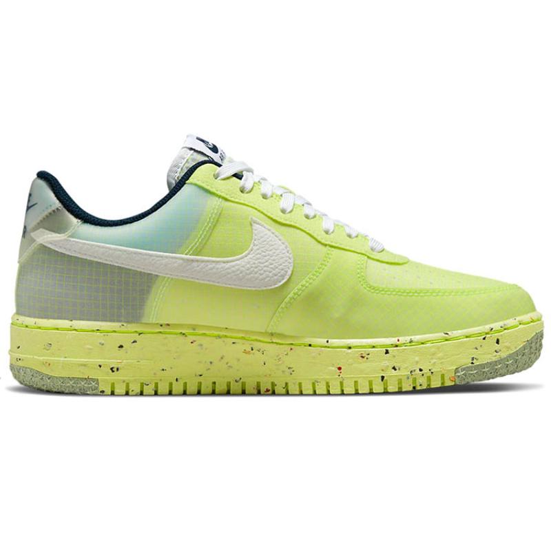 Nike Air Force 1 Low Crater Light Lemon Twist Sneakers DH2521-700