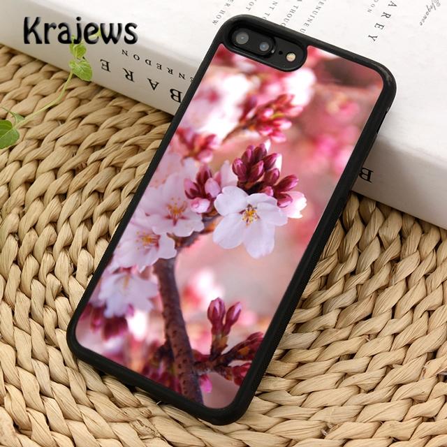 Cherry Blossom Floral Phone Case Cover For iPhone 17 Air 16 15 14 plus 12 13 pro max coque Shell Fundas