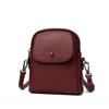 Mobile phone bag women's crossbody bag 2025 new foreign style small bag fashionable simple casual versatile soft leather shoulder bag