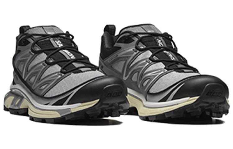 SALOMON XT 6 Mesh Low Top Running Shoes Unisex Alloy Gray