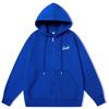 Unisex Slamble Print Loose Casual Zipper Hoodie