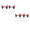 Unisex Halloween Angel Aureole Devil Horn Shape Hairband Movie Cosplay Devil Hairband Goth Cosplay Costume Headpiece