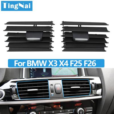 Car Front Middle AC Air Conditioner Vent Outlet Grille Slide Clip Repair Kit Replacement For BMW X3 X4 F25 F26