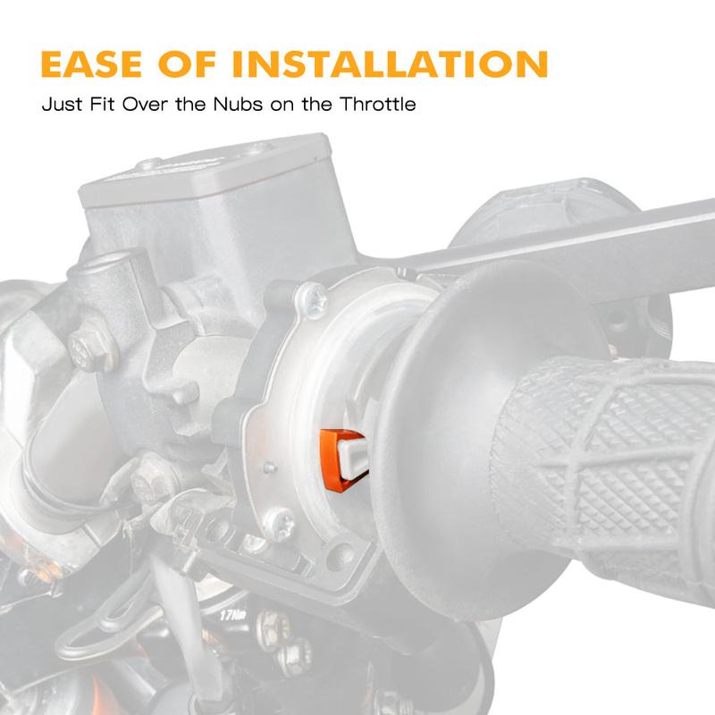 Motorcycle Aluminum Throttle Filler Spacer for KTM 1090 Adventure 2017 2018 2019 690 Duke 690 Enduro R 690 SMC R 2014-2023 2024