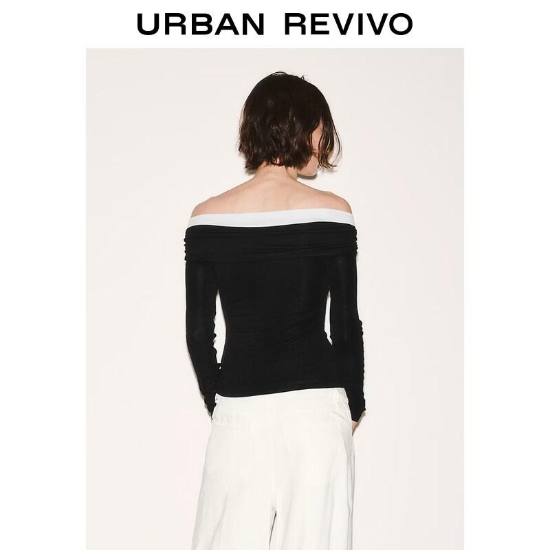 UR2026 Women's Tie-Up Short Slim T-Shirt