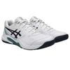 Asics Synthetic Leather Gel-Dedicate 9 Lace-Up Round Toe Cushioning Low-Top Tennis Shoes Men sneakers 1041A543-101
