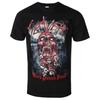 Slayer Painted Blood Skull Pattern Printed Unisex T-shirt - Casual Street - Suitable for Meta