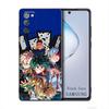 My Hero Academia Anime Samsung Galaxy A91 A73 A72 A71 A53 A52 A7 M62 M22 M30s M31s M33 M52 F23 F41 F42 5G 4G Custodia Nera per Telefono