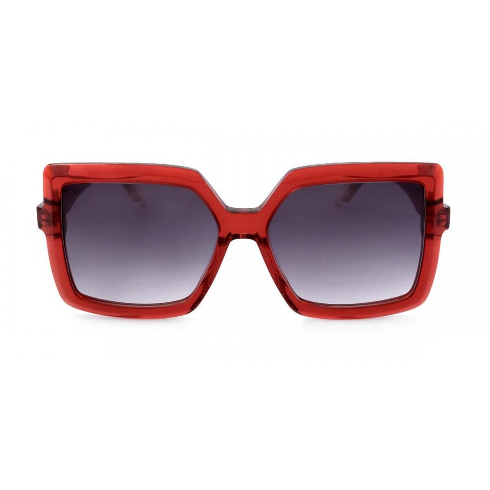 

Silvian Heach Women Sunglasses Amber Sun 20107 Transparent Red/53-16-140