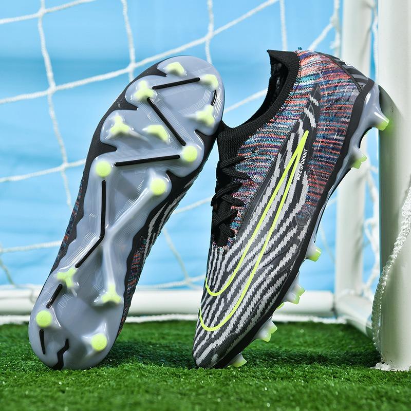 New football shoes adult long nails men's and women's broken nails children's students low-top training shoes large size