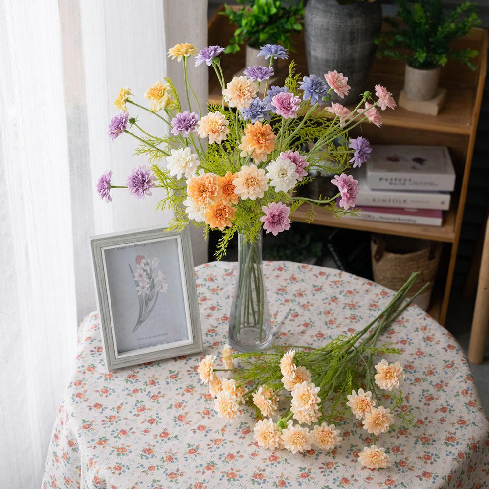 Wedding Beauty Chrysanthemum Artificial Flower for Home Decoration