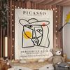 Picasso Woman Cartoon Tapestry Home Decoration hippie bohemian decoration divination Home Decor