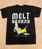 MELT BANANA Band Poster Collection Graphic Short Sleeve Shirt Unisex Men Women Summer Men's T-Shirt Crew Neck Cotton Tee