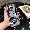 Custodia per Telefono Anime Murder Drones Per iPhone 17,16,15,14,13,12,11 Plus,Pro Max,XS,Cover Colorata Argento Nero