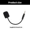 Replacement Microphone Detachable Game Mic Boom for Hecate G5BT Gaming Headsets Computer PC Noise Cancelling 3.5mm
