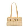 Large-capacity commuter bag women's shoulder bag summer versatile new casual plaid underarm bag tote bag