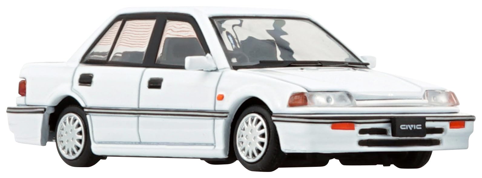 

BM CREATIONS Honda Civic EF2 1991 Белый Готовый продукт 1/64 (LHD)