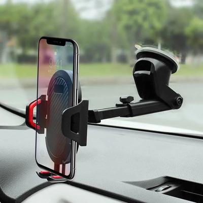 Car Phone Holder Smartphone Mount Stand GPS Telefon Mobile Cell Support For IPhone 15 14 13 Pro Max Xiaomi Samsung
