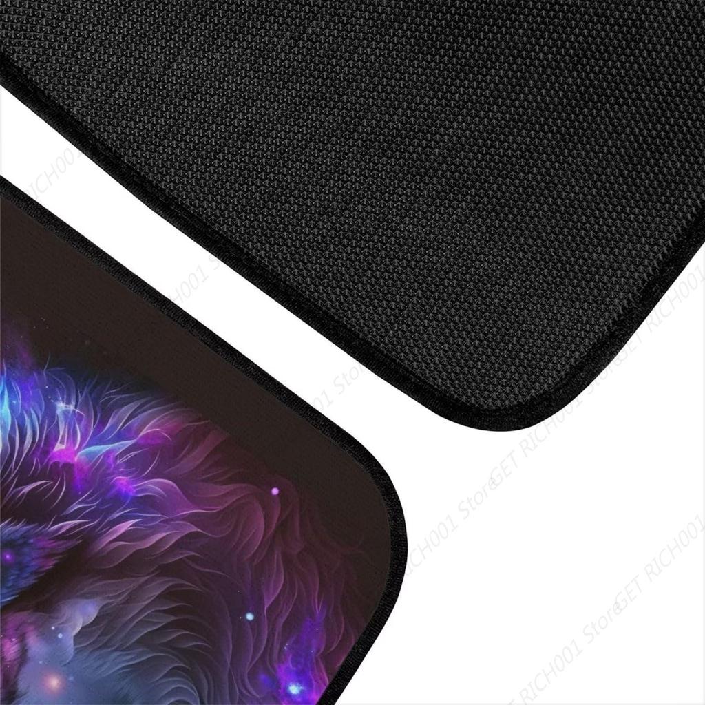 Galaxy Wolf Floor Mats for Cars Front & Rear Seat Carpet Floor Mats All Weather Protection Universal Fit Mat for Car SUV