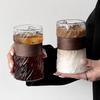 Glass Coffee Mugs With Cup Cover Transparent Tea Glasses for Hot/Cold Beverages  Americano, Cappuccino