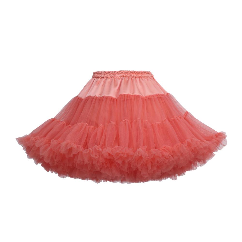 Spodnička Lolita Cloud: Trendy bezkostá čistá příze puff sukně pro cosplay