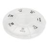 1 PCS Round Portable Pill Box Medicine Planner Small Case  7-Sided Pill Reminder Round Shaped Weekly Pill Organizer