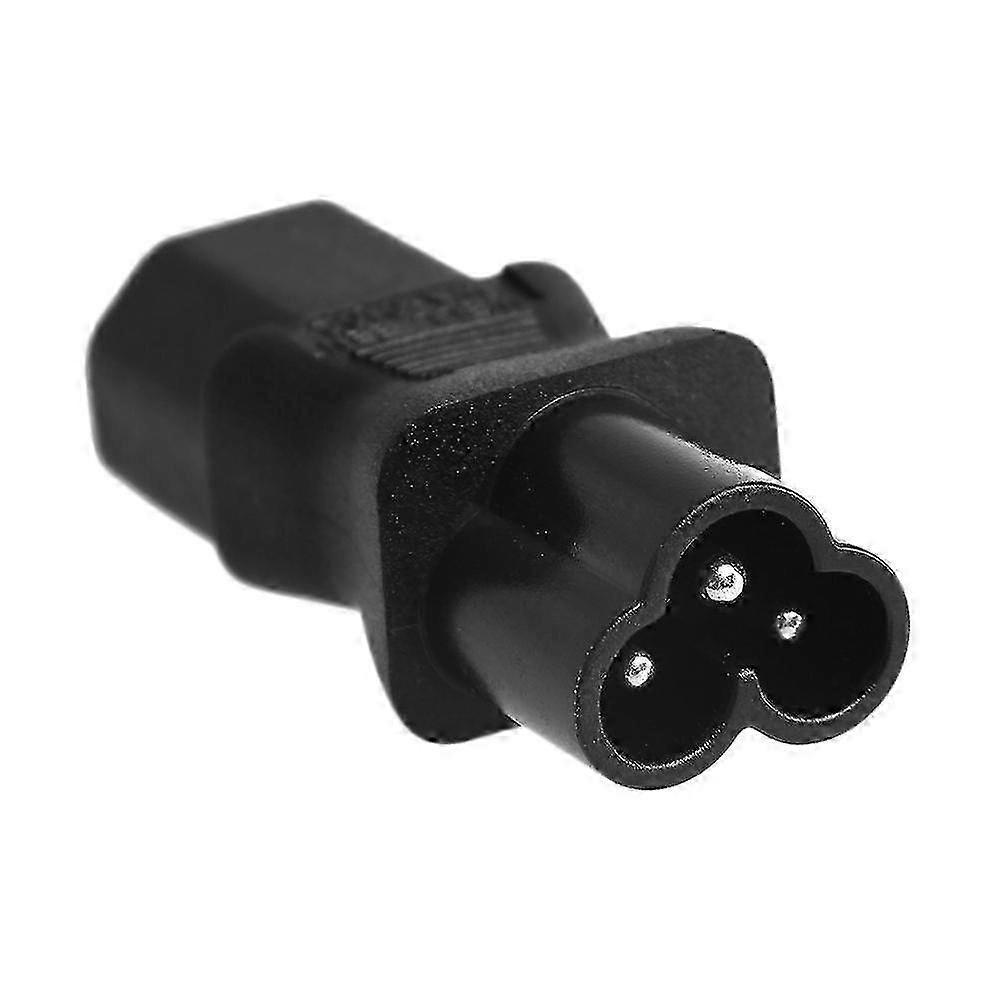 IEC 320 C13 Buchse auf C6 Stecker AC Netzteil Adapter Konverter - Kleeblattstecker