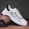 Summer New Mesh Men's Shoes Korean Version of Versatile Soft-soled Sports and Leisure Shoes Thin Breathable Mesh Shoes Small White Board Shoes Men