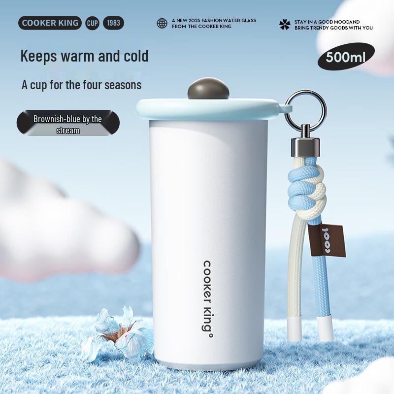 COOKER KING 316L Stainless Steel Insulated Straw Cup
