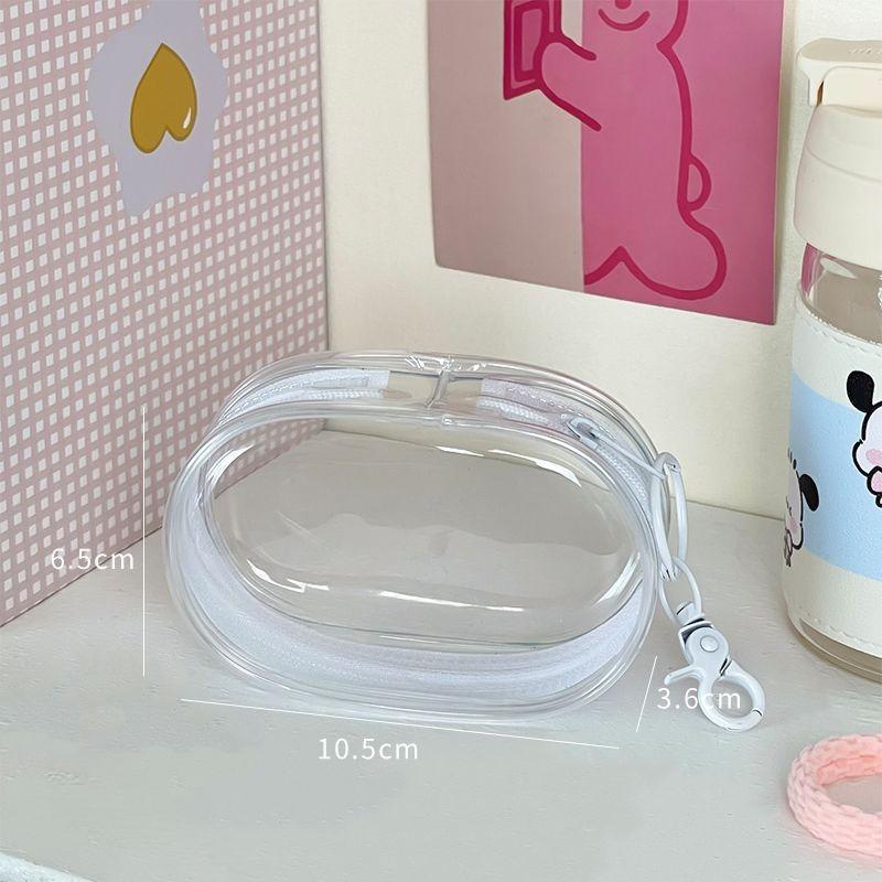 

Забавные сумки для хранения кукол с ртом-сосиской для женщин, подвеска для сумки, прозрачная ПУ мини-сумка для хранения, многофункциональная организация, подарки