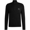 Mens Zip Neck Regular Pullover