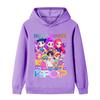 B1201 Kids Boys Girls Sajaboys Kpop Rumi Zoey Mira Print Long Sleeves Hoodie