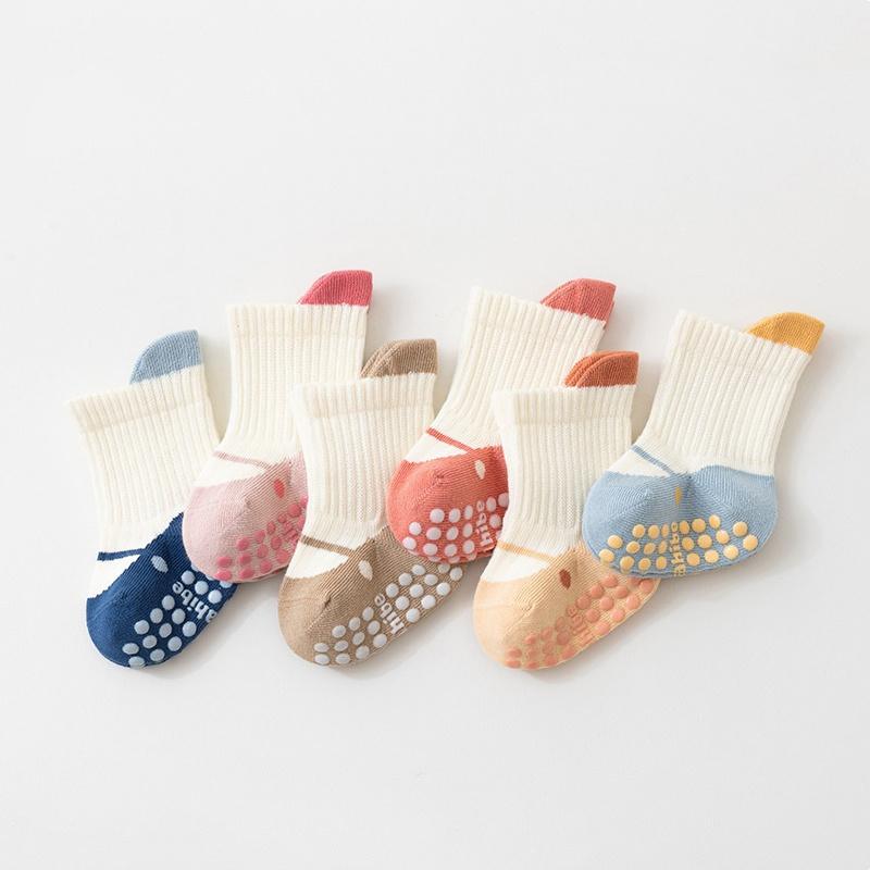 Kindersocken Für Mädchen Jungen Weich Mode Kinder Junge Mädchen Socken Rutschfest Frühling Baby Boden Zuhause Kleinkind Neugeborenen Socke 0-5 Jahre