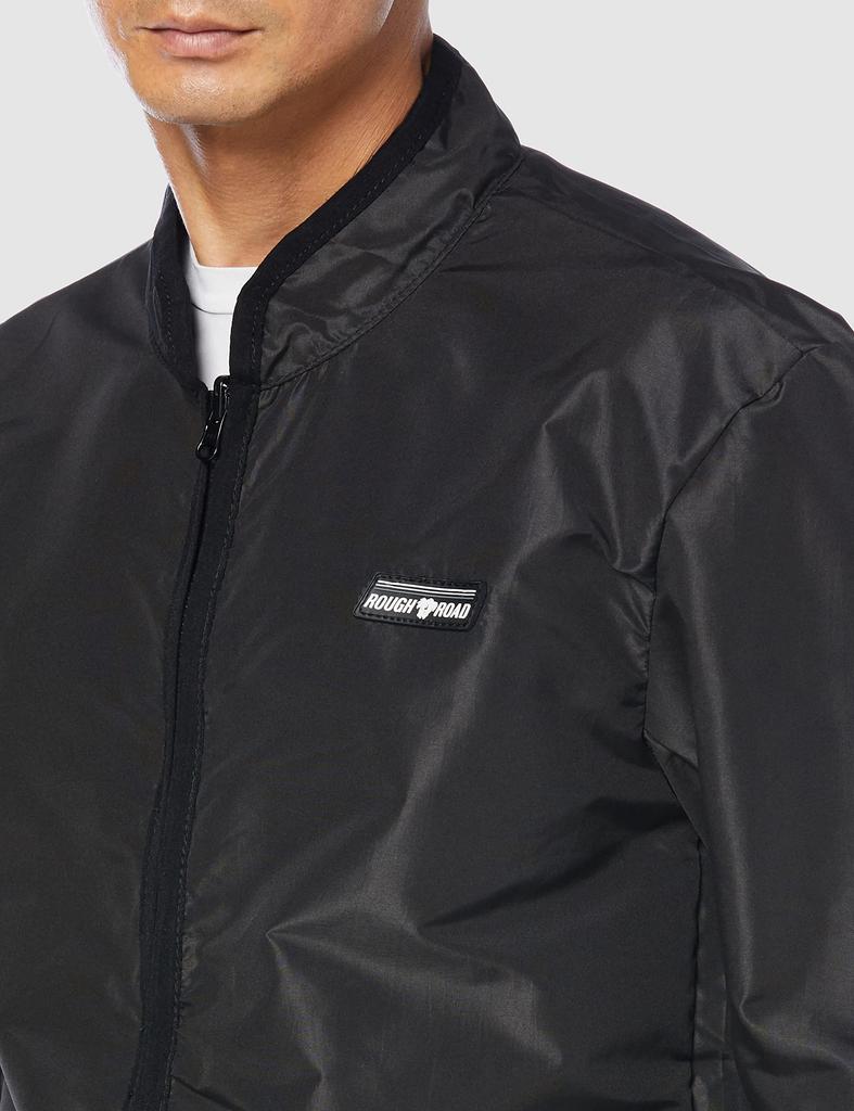 ROUGH&ROAD Motorcycle Inner Wear Compact Windbreaker AS Black M RR7991