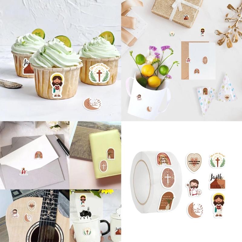 Adhesive Sticker Religion Character Sticker Decal Laptop Sticker Asthetic Decal Scrapbooking Sticker Gift Box Sticker