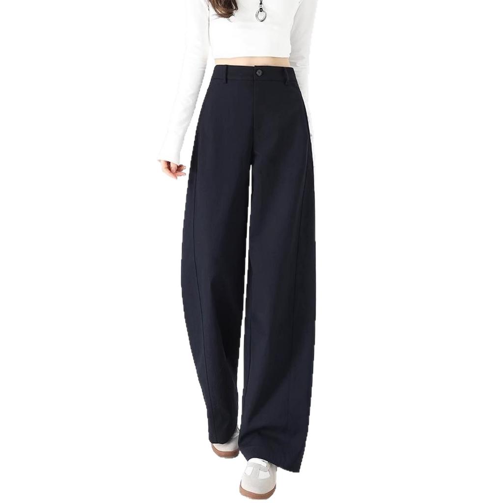 Fashion loose wide-leg pants women's 1116 summer explosion casual trousers high waist thin narrow version versatile straight-leg pants