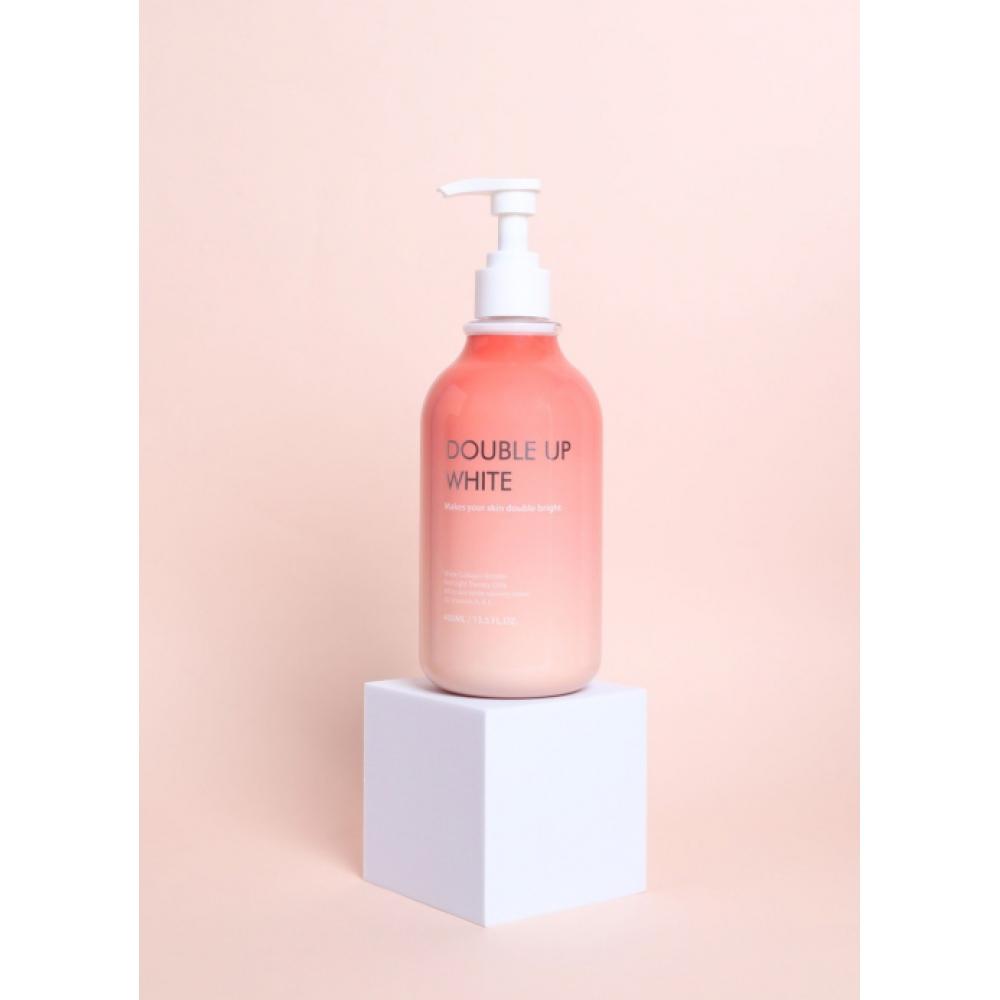 GoldenCliff Double Up Weiße Bräunungslotion Rote Lichttherapie Exklusiv Golden Cliff 400+100ml